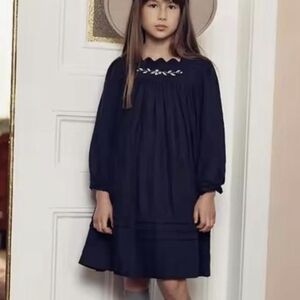 AS Elegant Navy Blue Kids Dress